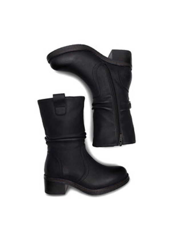 Clara Barson Botki KAIA WS6183-10 Czarny. Kolor: czarny. Materiał: materiał