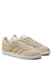 Adidas - adidas Sneakersy Gazelle W JH7215 Beżowy. Kolor: beżowy. Materiał: zamsz, skóra. Model: Adidas Gazelle