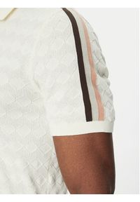 Liu Jo Sweter Maglia Chiusa QA5029 MA71P Écru Regular Fit. Materiał: bawełna #5