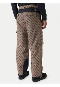 Guess Spodnie narciarskie M5BB77 WF182 Brązowy Regular Fit. Kolor: brązowy. Materiał: syntetyk. Sport: narciarstwo #2