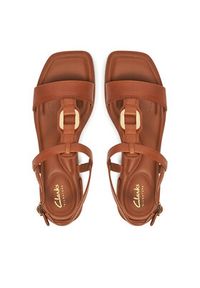 Clarks Sandały Ariany Sling 26181242 Brązowy. Kolor: brązowy. Materiał: skóra #4