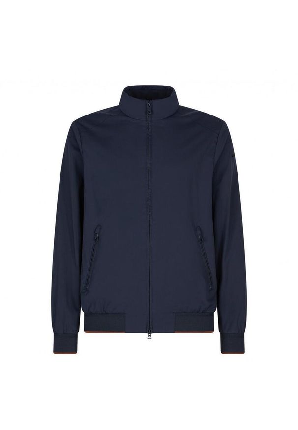 Geox - Kurtka GEOX M EOLO BOMBER Niebieski. Kolor: niebieski. Materiał: tkanina