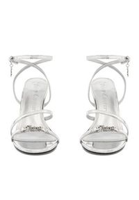 Juicy Couture Sandały EO-LS955554-8 Srebrny. Kolor: srebrny. Materiał: materiał #7