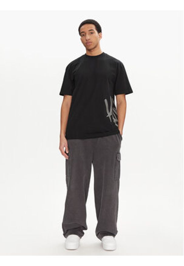 Karl Kani T-Shirt Signature Tag 60300331 Czarny Regular Fit. Kolor: czarny. Materiał: bawełna