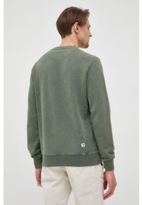 Pepe Jeans bluza bawełniana DANILET męska kolor zielony z nadrukiem. Okazja: na co dzień. Kolor: zielony. Materiał: bawełna. Wzór: nadruk. Styl: casual