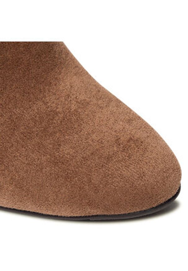 Jenny Fairy Kozaki LS5840-02 Brązowy. Kolor: brązowy. Materiał: materiał