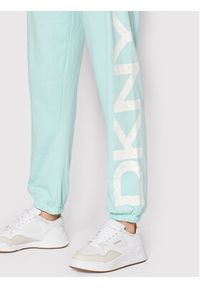 DKNY Sport Spodnie dresowe DP1P2833 Zielony Regular Fit. Kolor: zielony. Materiał: dresówka, syntetyk #3