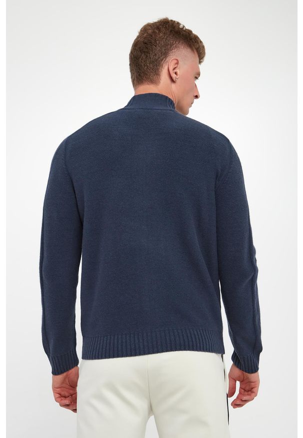 Aeronautica Militare - Sweter męski wełniany AERONAUTICA MILITARE. Materiał: wełna