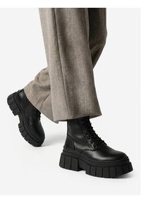 DeeZee Trzewiki CEO-HY305-21 Czarny. Kolor: czarny. Materiał: materiał #8