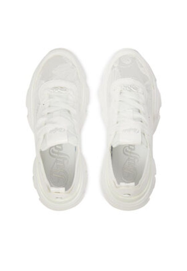 Buffalo Sneakersy Ranee Bloom 1636728 Biały. Kolor: biały. Materiał: skóra