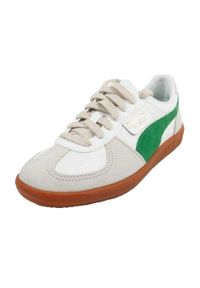 Puma - Damskie Skórzane Buty Sportowe Palermo. Kolor: czarny, wielokolorowy. Materiał: skóra. Styl: sportowy