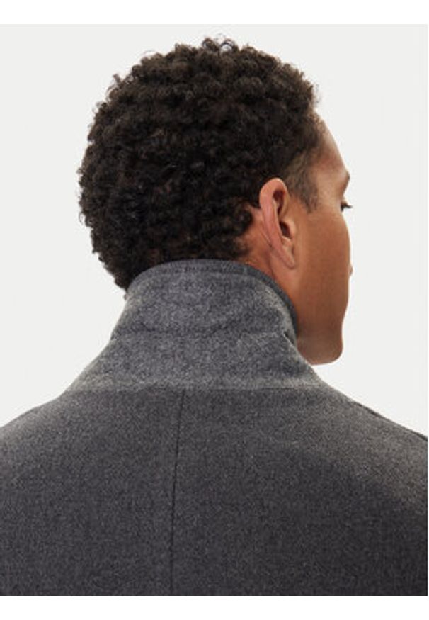 United Colors of Benetton - United Colors Of Benetton Płaszcz wełniany 2X59UN05M Szary Regular Fit. Kolor: szary. Materiał: wełna, syntetyk