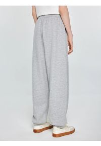 Big-Star - Spodnie dziewczęce dresowe jasnoszare Monara 901. Okazja: na co dzień. Kolor: szary. Materiał: dresówka. Wzór: aplikacja, haft. Styl: sportowy, casual, młodzieżowy #6