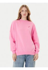 only - ONLY Bluza Stina 15357086 Fioletowy Regular Fit. Kolor: fioletowy. Materiał: bawełna