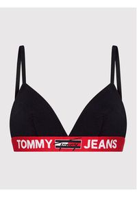 Tommy Jeans Biustonosz braletka UW0UW02721 Granatowy. Kolor: niebieski. Materiał: bawełna