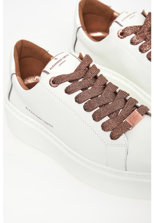 Alexander Smith - Sneakersy damskie skórzane London Woman ALEXANDER SMITH. Materiał: skóra