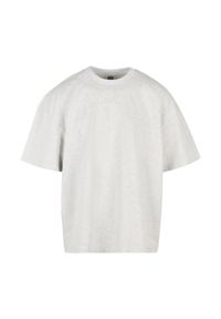 Urban Classics - Męska Koszulka Oversize Z Grubej Bawełny. Kolor: szary. Materiał: bawełna. Sport: turystyka piesza #1