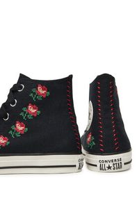 Converse Trampki Chuck Taylor All Star Rose Cross Stitch A13657C Czarny. Kolor: czarny. Materiał: materiał