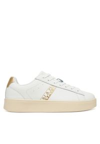 Napapijri Sneakersy Ivy NP0A4IQ8 Biały. Kolor: biały. Materiał: skóra