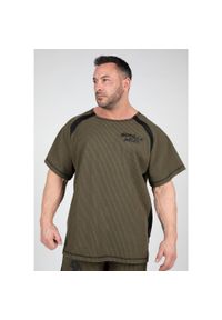 GORILLA WEAR - Augustine Stary trening szkolny Top - zielony. Kolor: zielony. Sport: fitness