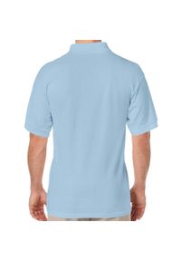 GILDAN - Koszulka Polo Dla Dorosłych Unisex DryBlend. Typ kołnierza: polo. Kolor: niebieski