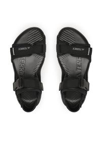 Adidas - adidas Sandały Terrex Hydroterra ID4269 Czarny. Kolor: czarny. Materiał: materiał #4