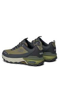 skechers - Skechers Sneakersy Max Protect Fast Track 237304/OLBK Zielony. Kolor: zielony. Materiał: materiał #4