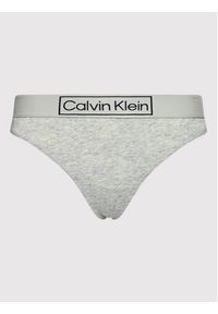 Calvin Klein Underwear Stringi 000QF6774E Szary. Kolor: szary. Materiał: bawełna #5