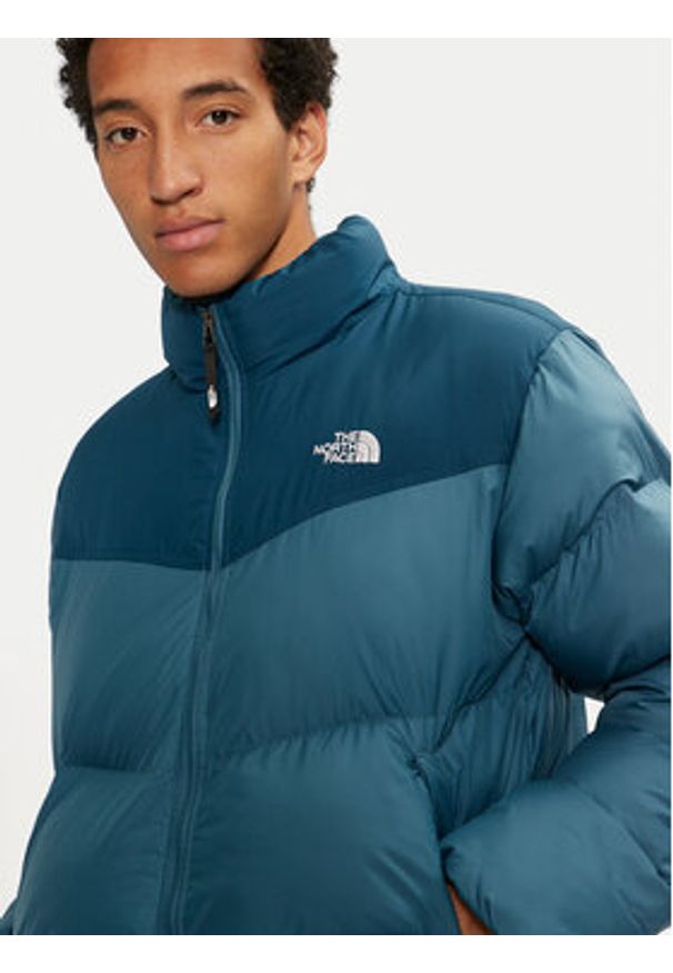 The North Face Kurtka zimowa Saikuru NF0A853I Niebieski Regular Fit. Kolor: niebieski. Materiał: syntetyk. Sezon: zima
