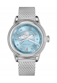 AVIATOR - Zegarek damski Aviator V.1.33.0.359.5 srebrny. Kolor: srebrny #1