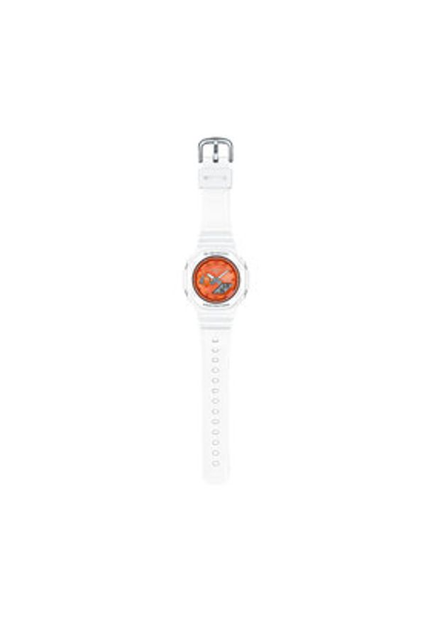 G-Shock Zegarek Sparkle of Winter GMA-S2100WS-7AER Biały. Kolor: biały