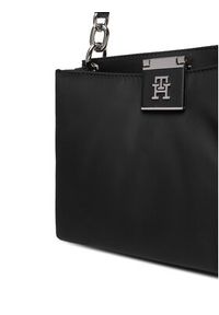 TOMMY HILFIGER - Tommy Hilfiger Torebka Th Her Med Satchel Nylon Sv AW0AW18200 Czarny. Kolor: czarny #3