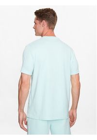 Karl Lagerfeld - KARL LAGERFELD T-Shirt 755055 532221 Niebieski Regular Fit. Typ kołnierza: dekolt w karo. Kolor: zielony. Materiał: bawełna #4