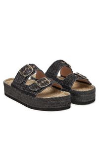 Love Moschino - LOVE MOSCHINO Espadryle JA28393G0MJQ0000 Szary. Kolor: szary. Materiał: syntetyk #3