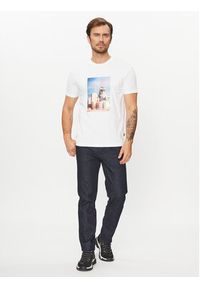 BOSS - Boss T-Shirt Tefragile 50503535 Biały Regular Fit. Kolor: biały. Materiał: bawełna #5