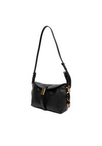 Pinko - PINKO Torebka Saddle Baguette Mini AI 25-26 PLTT 105895 A1ZX Czarny. Kolor: czarny. Materiał: skórzane #5