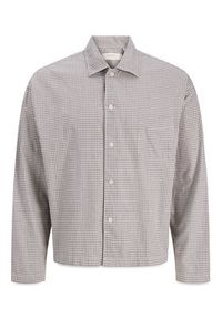 Jack & Jones Koszula Austin 12277479 Beżowy Loose Fit. Kolor: beżowy. Materiał: bawełna #2