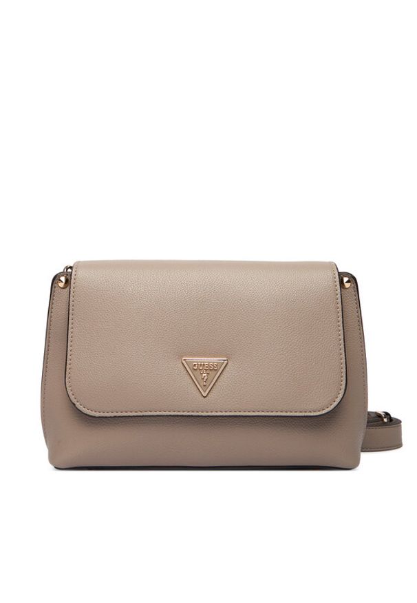 Guess Torebka Meridian II HWBG69 74200 Beżowy. Kolor: beżowy. Materiał: skórzane