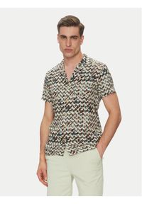 INDICODE Koszula Inramses 20-436 Kolorowy Regular Fit. Materiał: wiskoza. Wzór: kolorowy