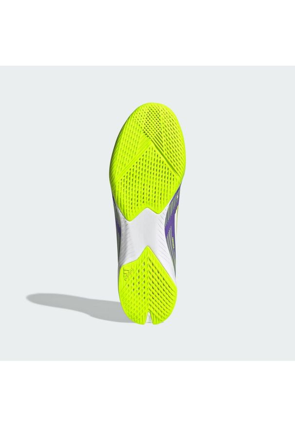 Adidas - Buty F50 League Indoor. Kolor: fioletowy, biały, wielokolorowy, żółty. Sport: piłka nożna