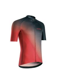 GIST - Koszulka z pełnym zamkiem błyskawicznym Gist Flow. Kolor: czerwony. Sport: kolarstwo #1