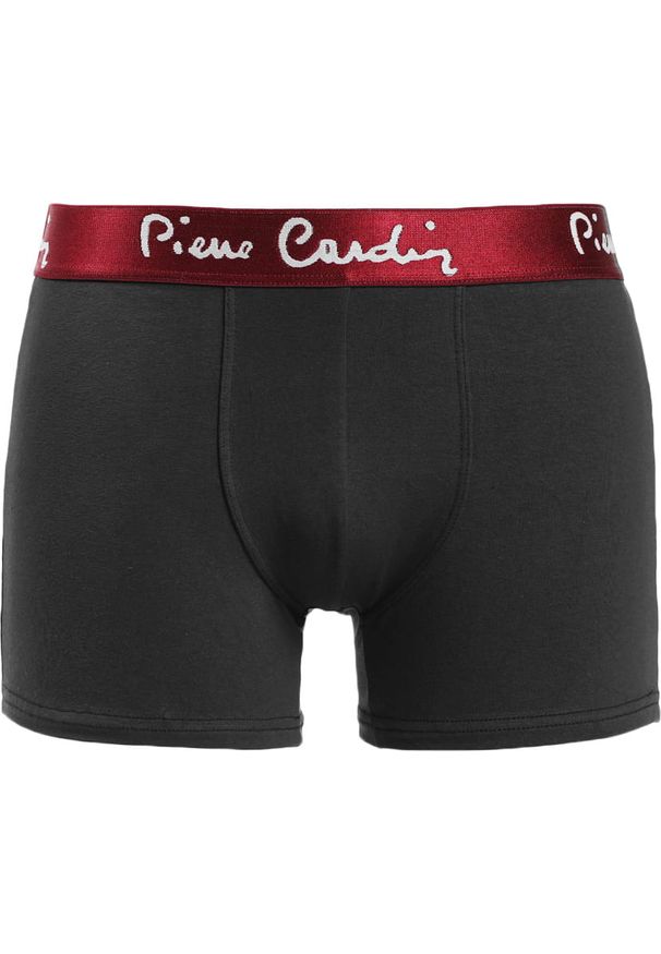 Pierre Cardin - BOKSERKI PIERRE CARDIN 1PAK 308 CZARNE. Kolor: czarny. Materiał: elastan, guma, bawełna