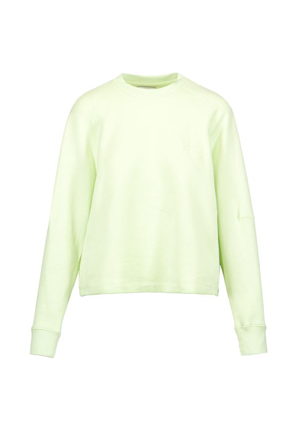 Bluza Y-3 W CL LC CREW. Okazja: na co dzień. Kolor: żółty, zielony, wielokolorowy. Materiał: bawełna. Wzór: aplikacja. Styl: klasyczny, casual