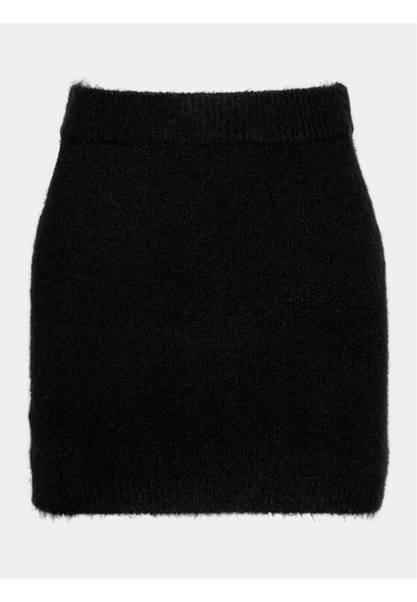 Gina Tricot Spódnica ołówkowa 20824 Czarny Regular Fit. Kolor: czarny. Materiał: syntetyk
