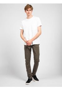 Antony Morato T-shirt "Regular" | MMKS01927 FA100227 | Mężczyzna | Biały. Okazja: na co dzień. Kolor: biały. Materiał: bawełna. Styl: casual