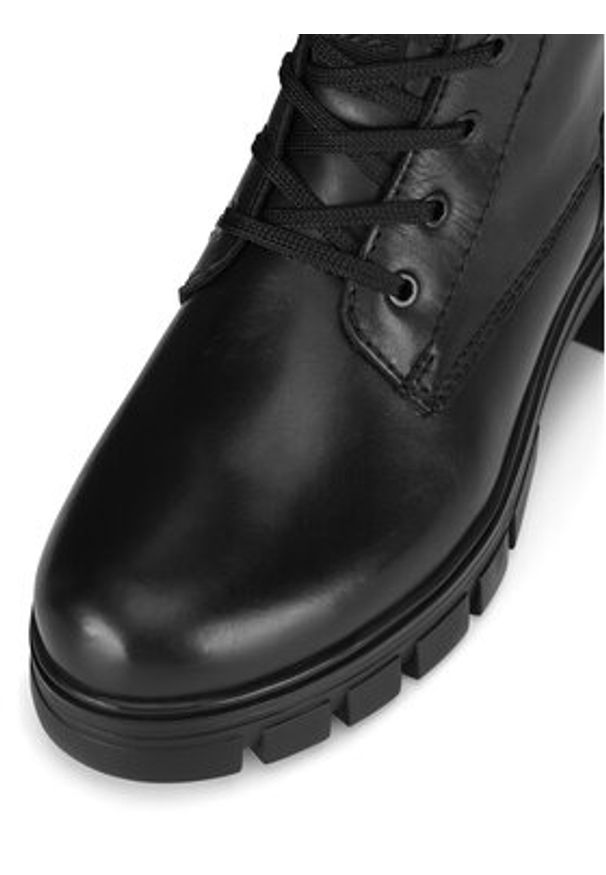 Lasocki Trzewiki WI16-SAVANAH-05 Czarny. Kolor: czarny. Materiał: skóra