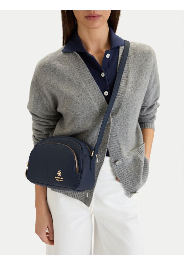 Beverly Hills Polo Club Torebka CEO-BHPC-C-013-09 Granatowy. Kolor: niebieski
