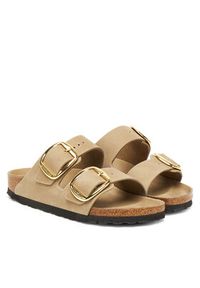 Birkenstock Klapki Arizona Big Buckle Hex 1030395 Brązowy. Kolor: brązowy. Materiał: skóra #4
