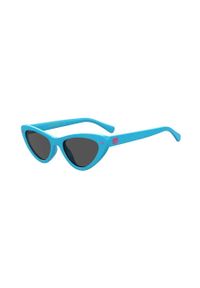 Chiara Ferragni okulary przeciwsłoneczne damskie kolor turkusowy. Kolor: turkusowy #3