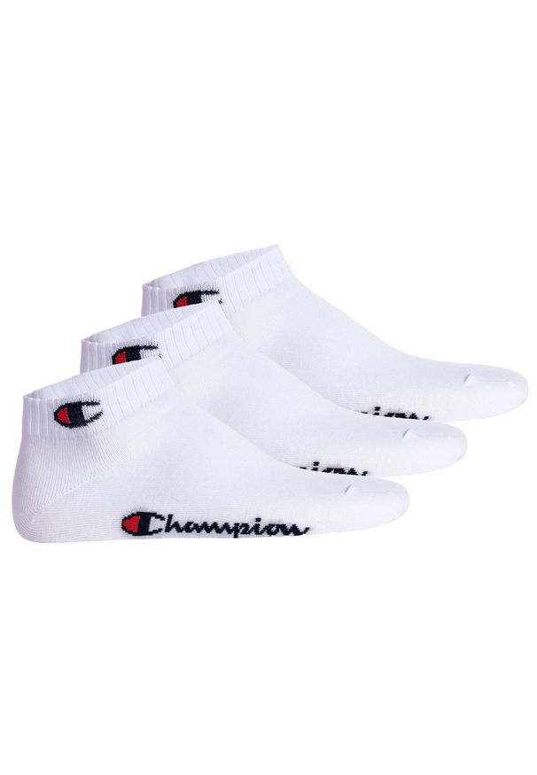 Skarpety Champion 3pk Quarter Socks. Kolor: biały. Sport: bieganie